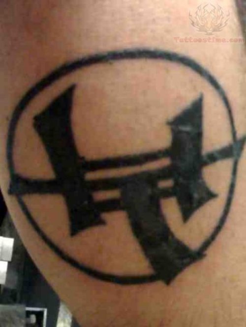 New Stylish Linkin Park Logo Tattoo